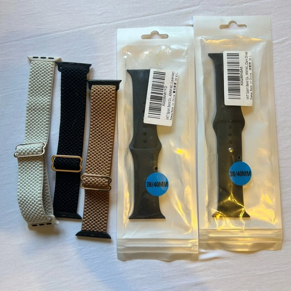3/$15 Apple Watch Wrist Bands 38/40MM Set
